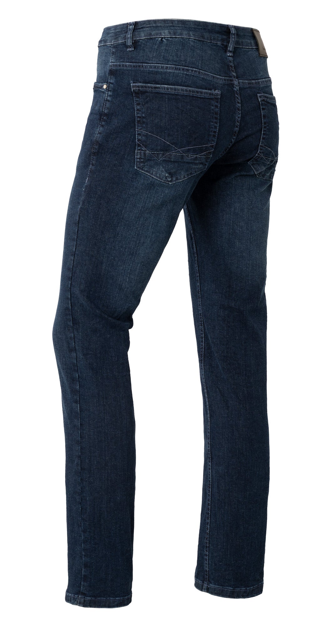 Danny Pants - Heren - C94 - Stretch Denim - Blauw Zwart