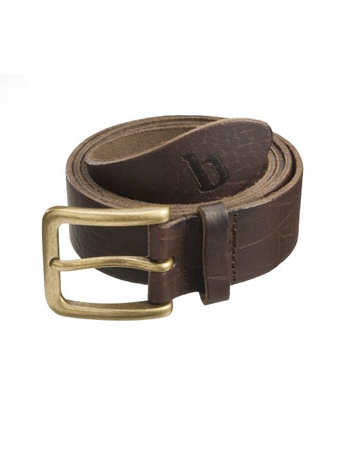 Verona Belt - Men - Leather - Chocolate