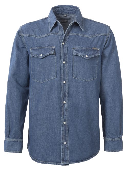 Brad Shirt - Men - A54 - Denim