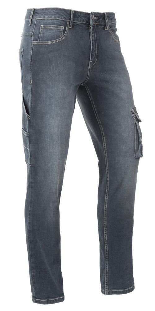 David Hose - Herren - R12 - Stretch Denim - Mittelblau