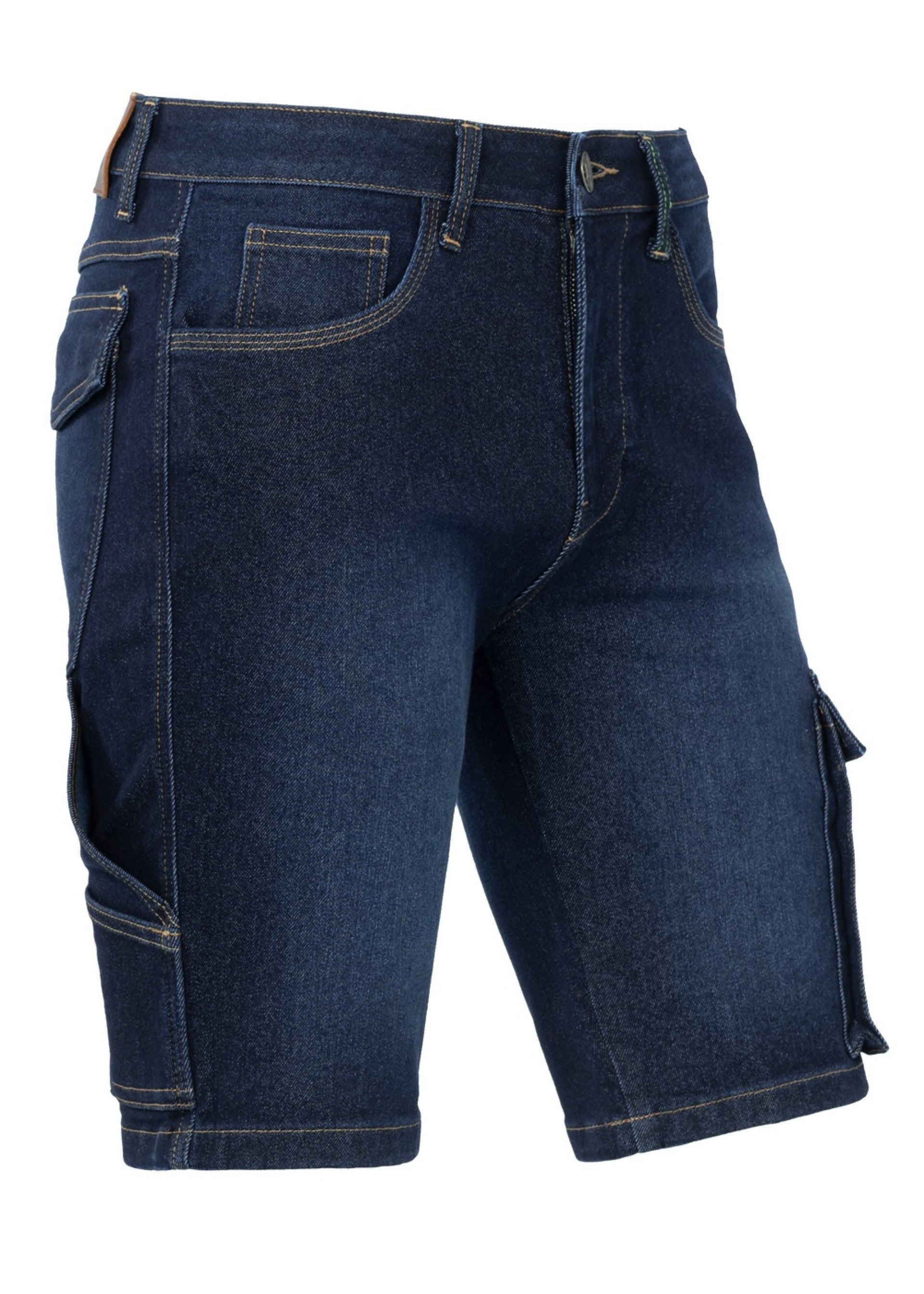 Edo Shorts - Herren - X34 - Stretch Denim - Dunkelblau