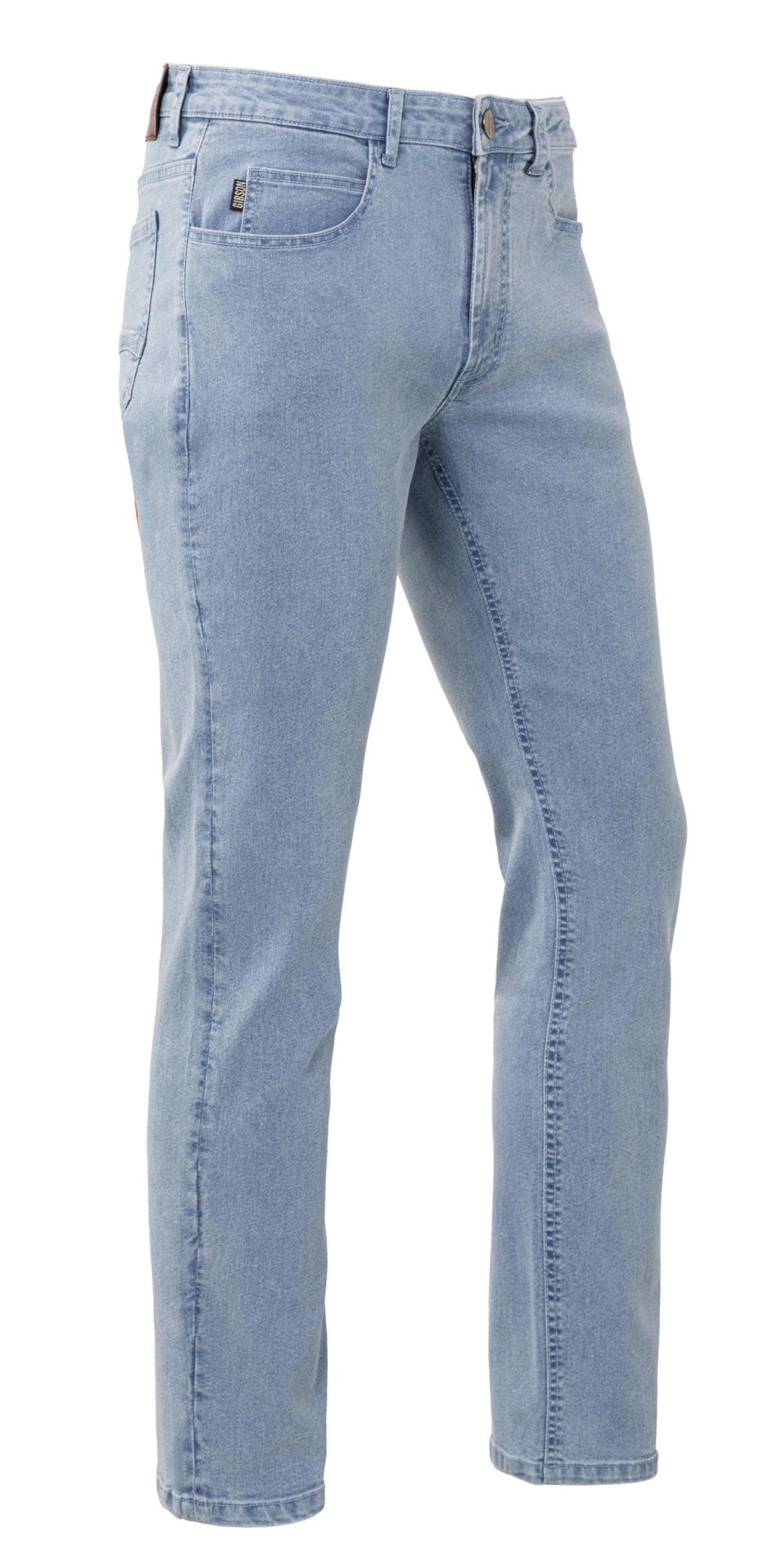 Gibson Pants - Heren - A21 - Stretch Denim - Lichtblauwe wassing