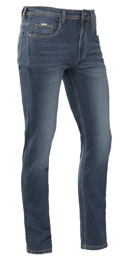 Jason Pants - Heren - C41 - Stretch Denim - Middenblauw