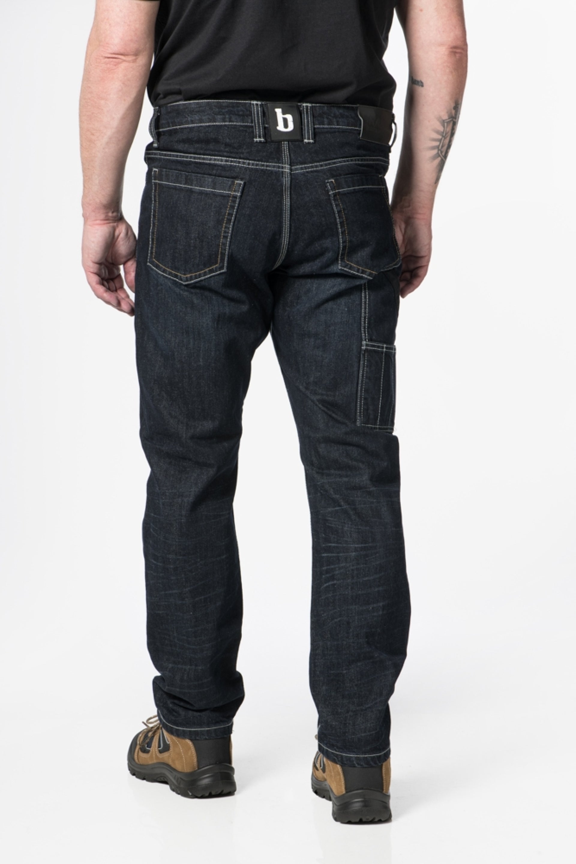 Mike Pants - Men - A82 - Denim - Dark Blue