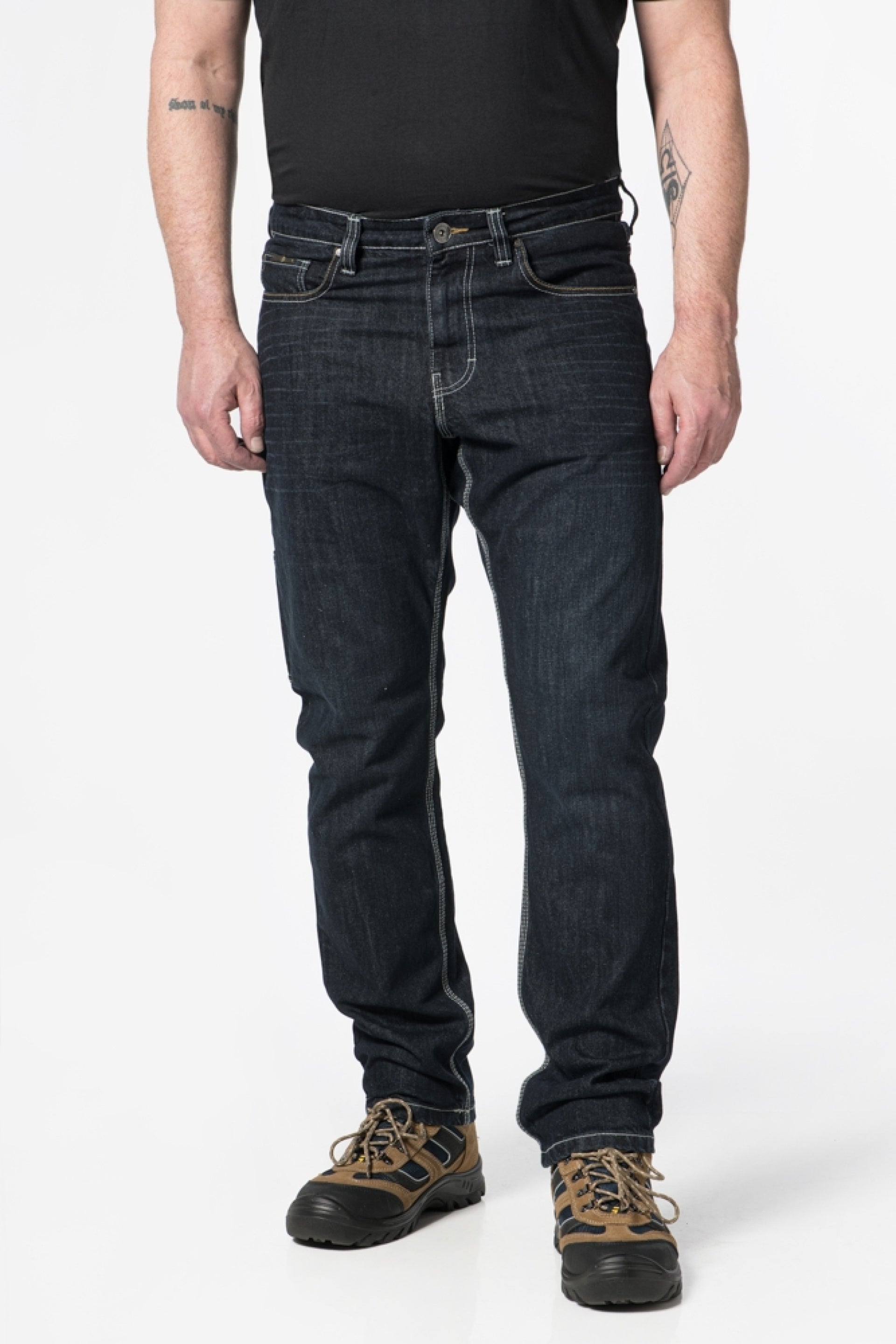 Mike Pants - Men - A82 - Denim - Dark Blue