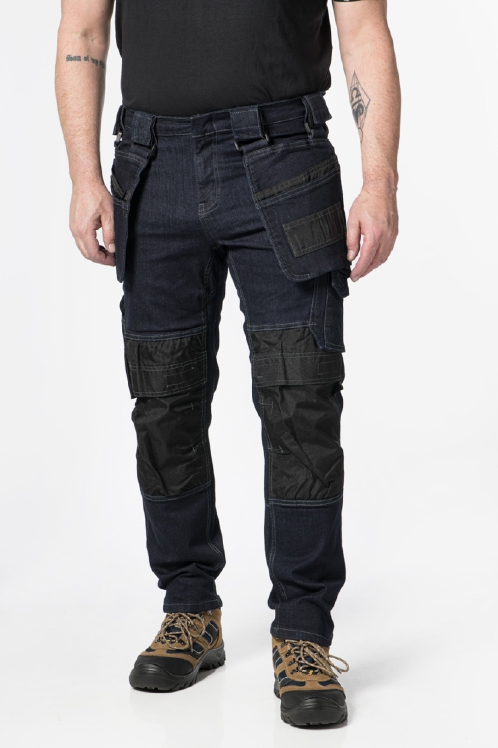 Pelle Pants - Herren - Stretch Denim - Dunkelblau