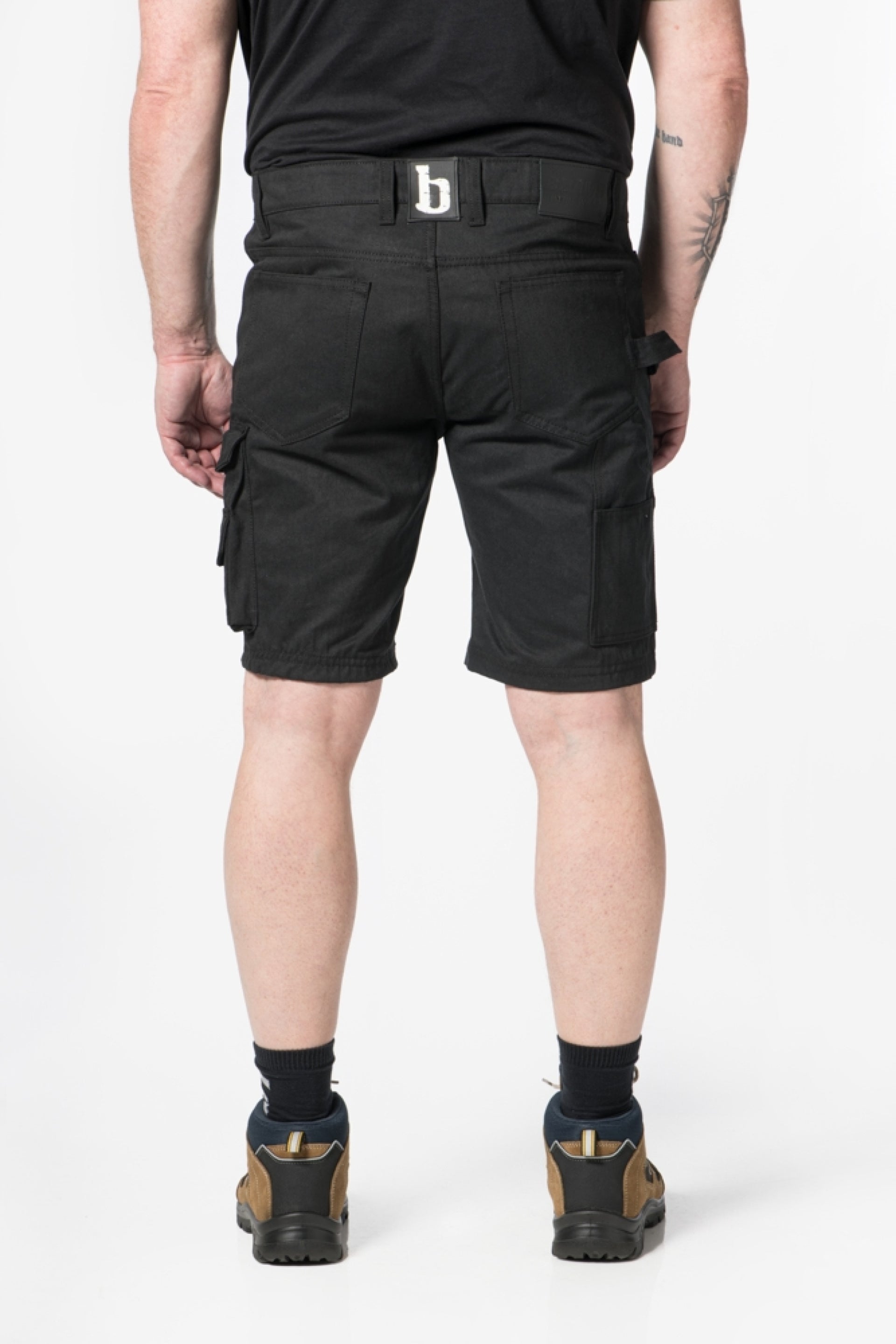 Ruben Shorts - Men - E53 - Stretch Denim - Black